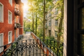 Rarität: Unwiederbringliches, historisches Schmuckstück - Kutscherhäuschen in bester Lage Schwabing - Balkon