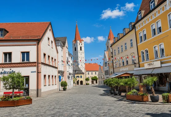 Ansicht Moosburg Innenstadt
