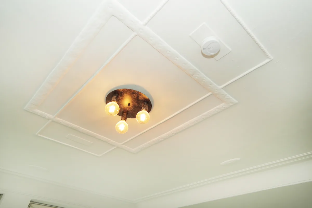 Stuckelement Wohnzimmer
