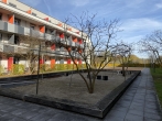 Sofort frei! gut geschnittenes Apartment m. kleiner Terrasse nahe des englischen Gartens in Freimann - Innenhof