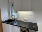 Gemütliches 1-Zimmer-Apartment mit Süd-Balkon und Einbauküche in München-Pasing - Küche