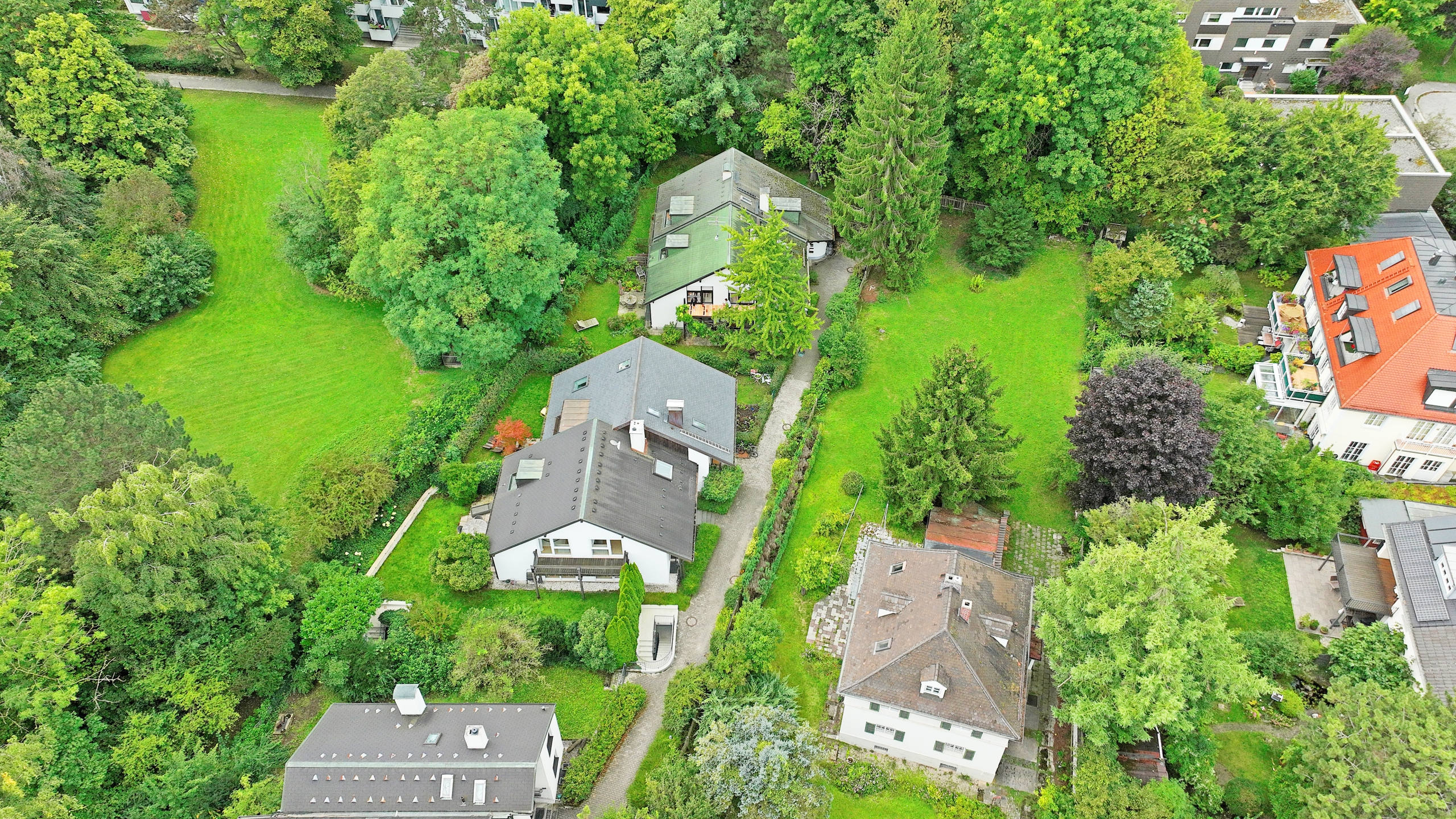 privater Zugang zum Wohnhaus