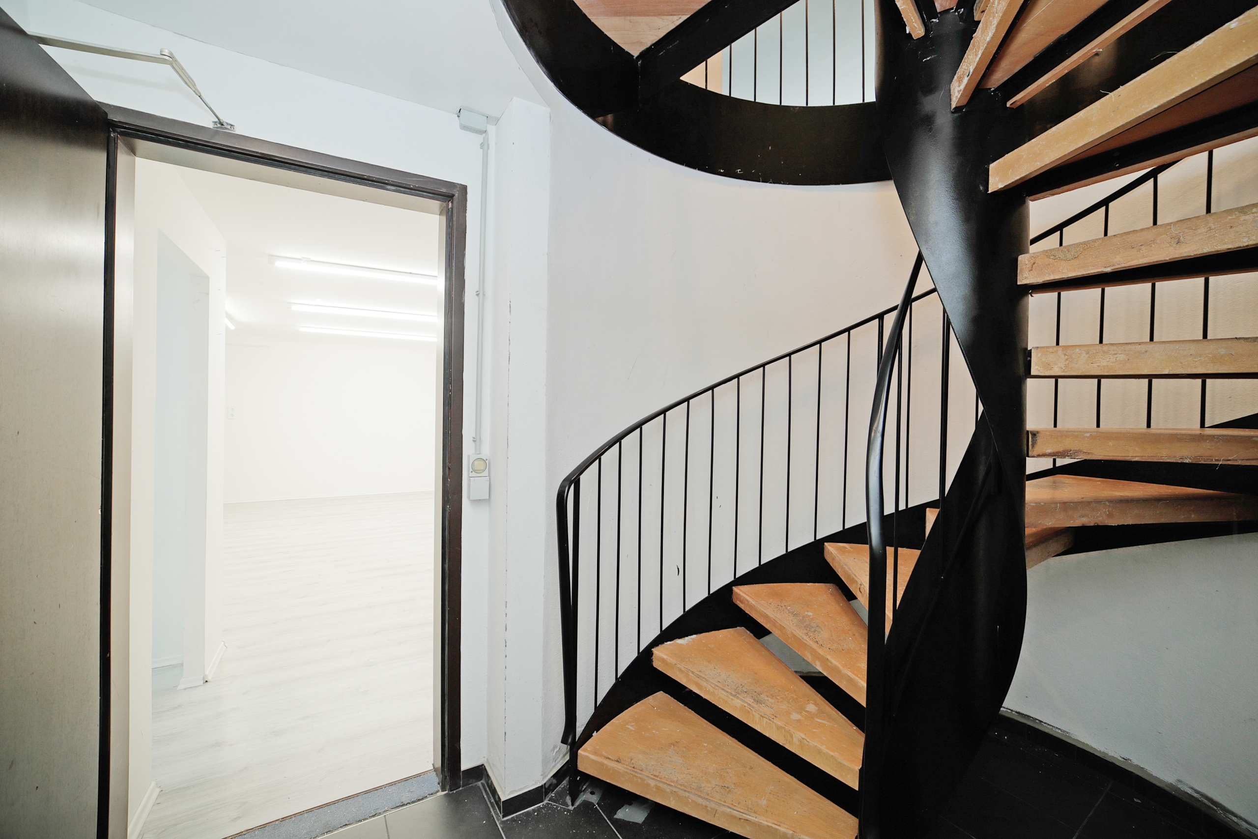 Wendeltreppe zum UG