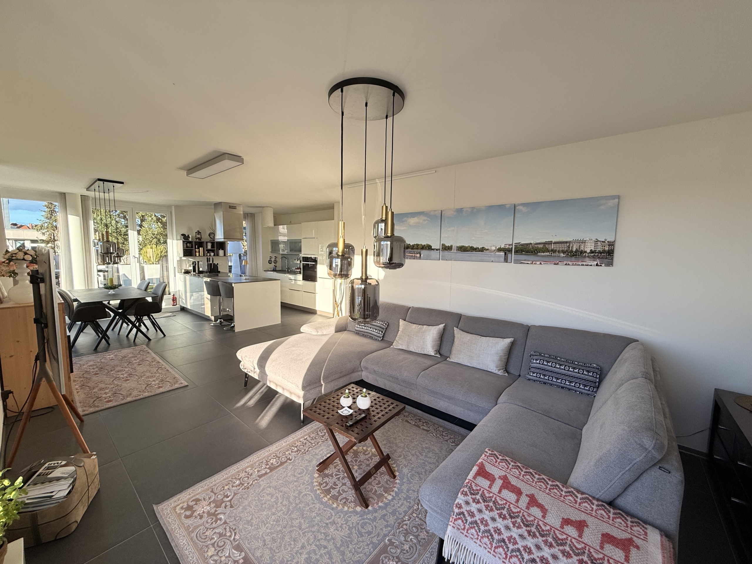 Penthouse Wohnen-Essen