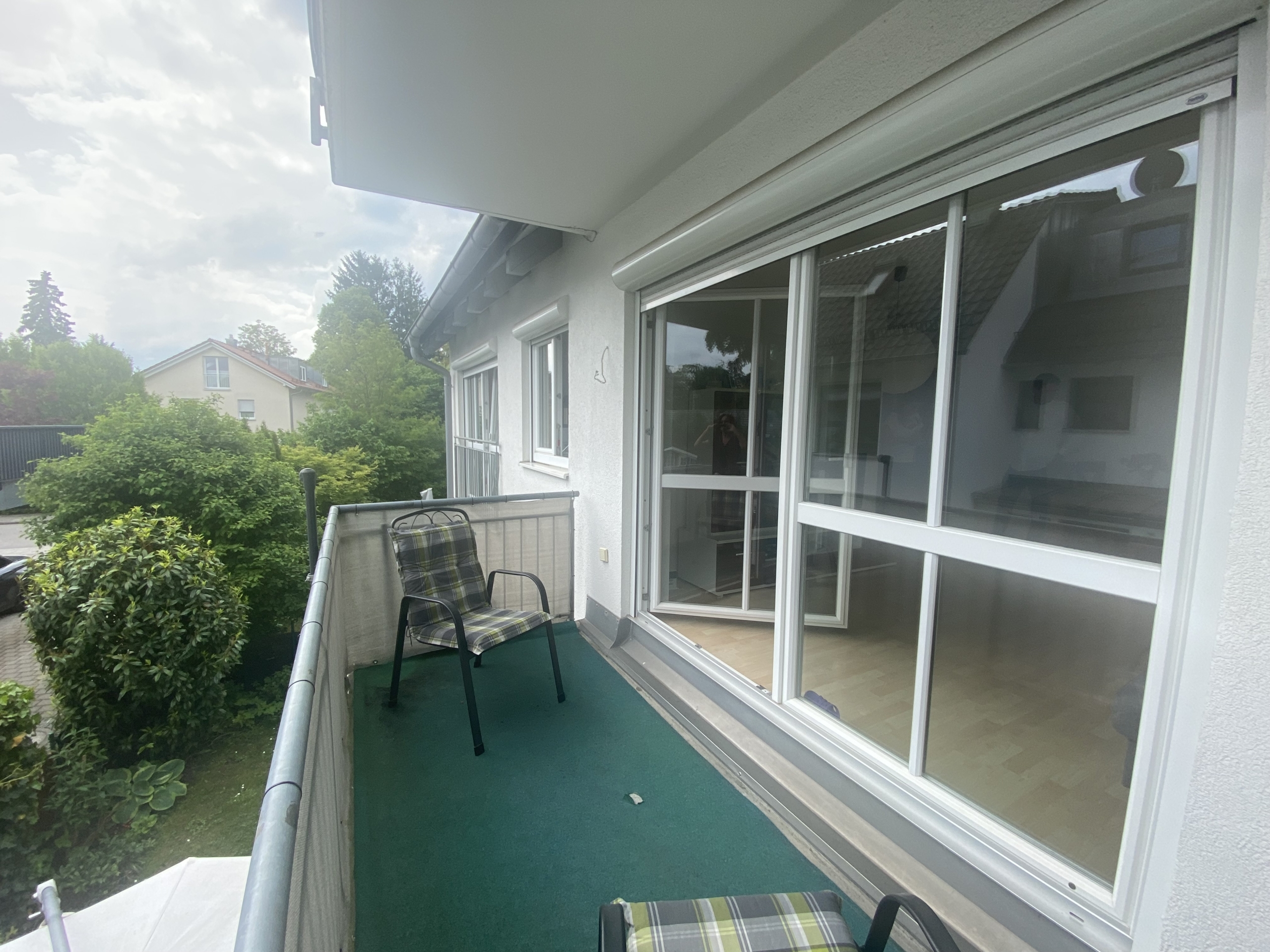 Balkon im Sommer