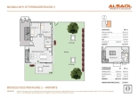 Neubau-EBZ - Perlach Living - O FIVE -Sensationelle 2 oder 3 Zimmer Gartenwohnung - Grundriss 3-Zimmer-Variante