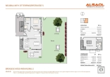 Neubau-EBZ - Perlach Living - O FIVE -Sensationelle 2 oder 3 Zimmer Gartenwohnung - Grundriss 2-Zimmer-Variante