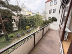 Modernes Stadtdomizil in Top-Innenstadtlage - hochwertige 2,5 Zimmer-Wohnung mit 2 West-Balkonen - Westbalkon 1
