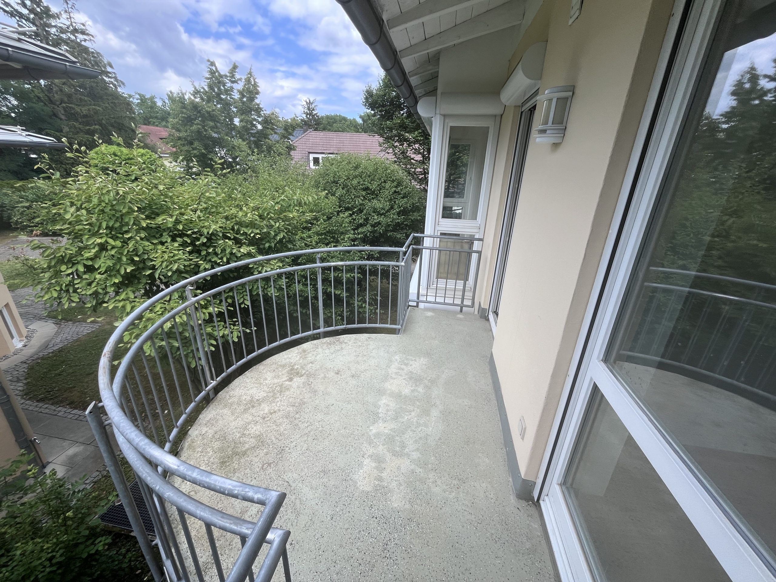 Süd-West Balkon