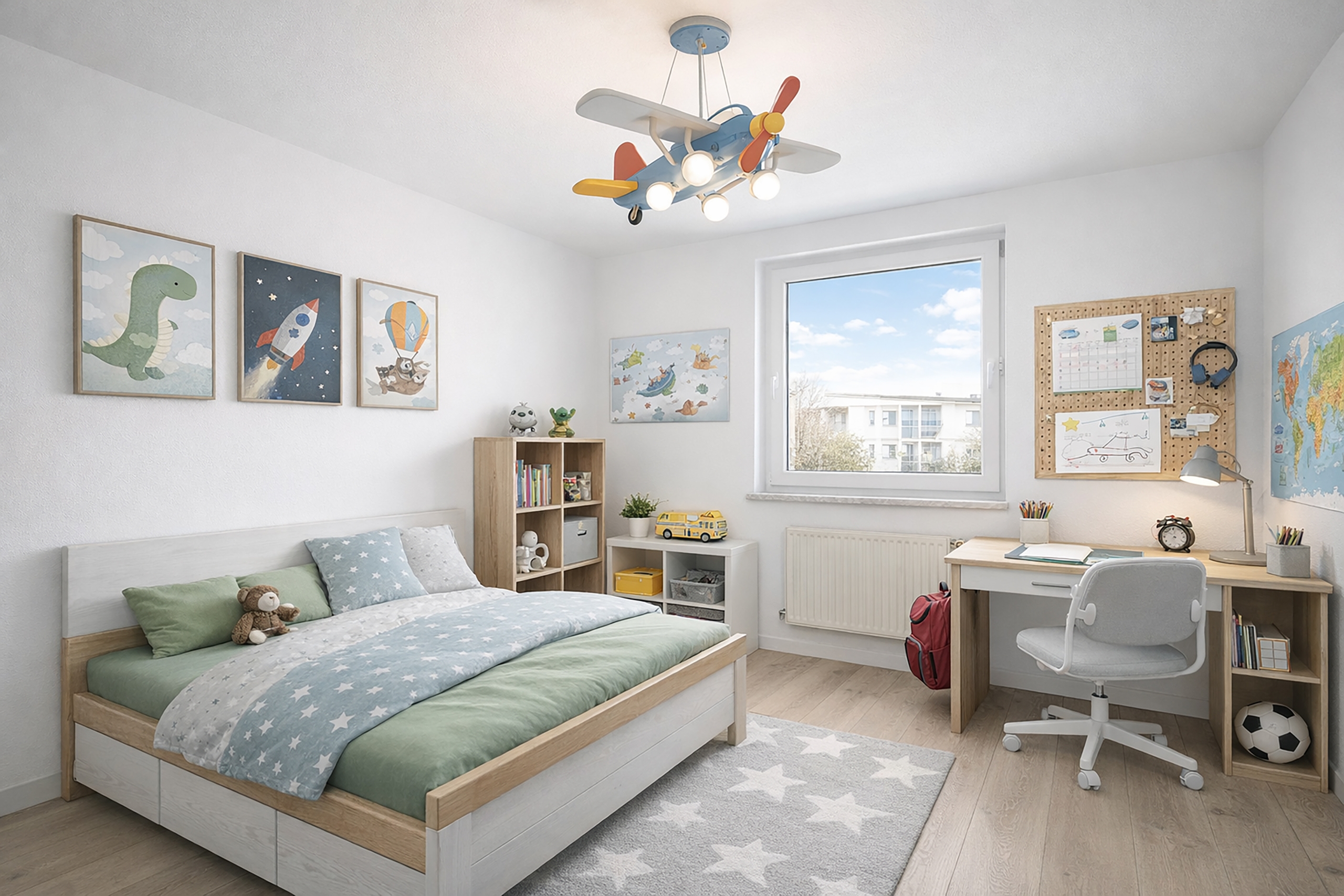 Kinderzimmer - visualisiert