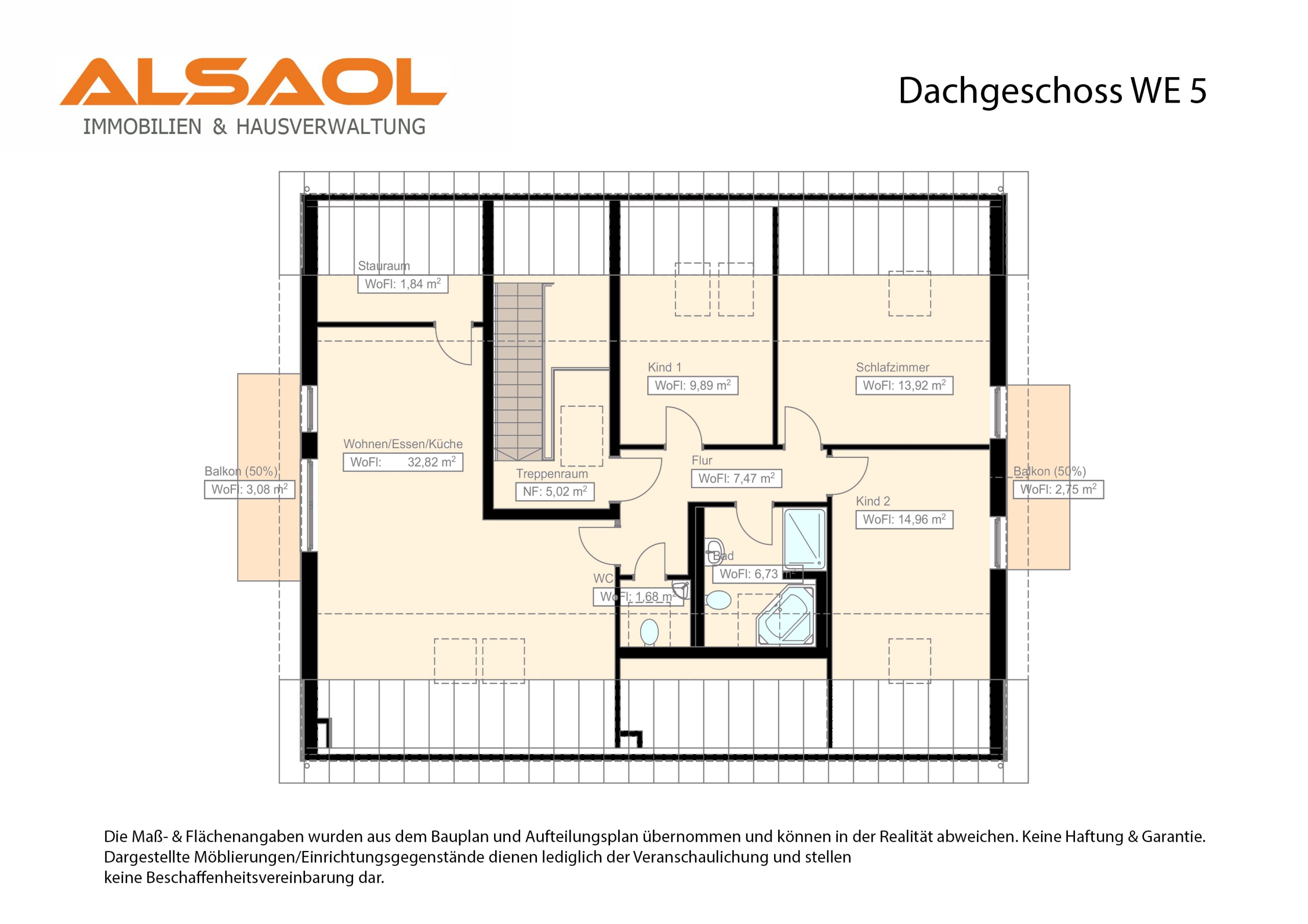 Dachgeschosswohnung GR