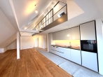 ALSAOL IMMOBILIEN: Bestes Schwabing - Erstbezug-cooles Dachgeschoß-Loft mit Galerie und Dachterrasse - Wohnen-Essen (2)