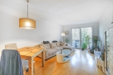 Attraktive 2 Zimmer-Stadtwohnung mit Balkon in bester Lage Isarvorstadt - direkt bei der Isar! - Wohnzimmer