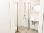 Neuwertiges 1-Zimmer-Apartment mit Einbauküche im Münchner Osten in Haar! - Badezimmer mit Dusche