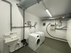 Neuwertiges 1-Zimmer-Apartment mit Einbauküche im Münchner Osten in Haar! - Waschmaschinenraum