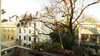 Gut geschnittene 3-Zimmerwohnung mit Altbau-Charme in bester Lage in Neuhausen! - Aussicht vom Balkon