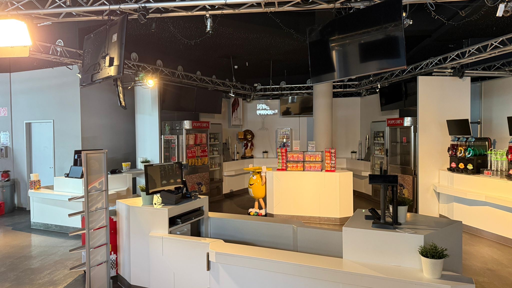 Getränke und Snacks