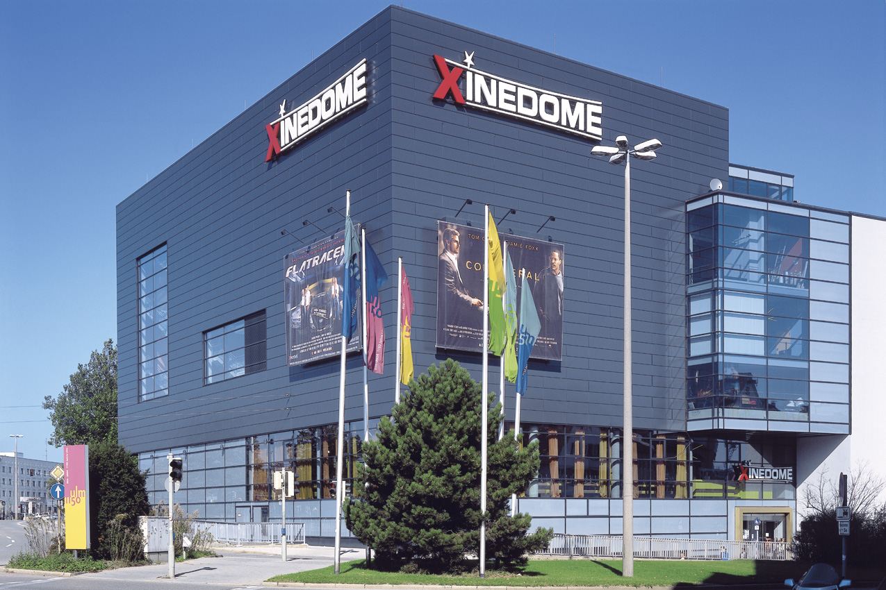 Kino Ulm exponierte Innenstadtlage