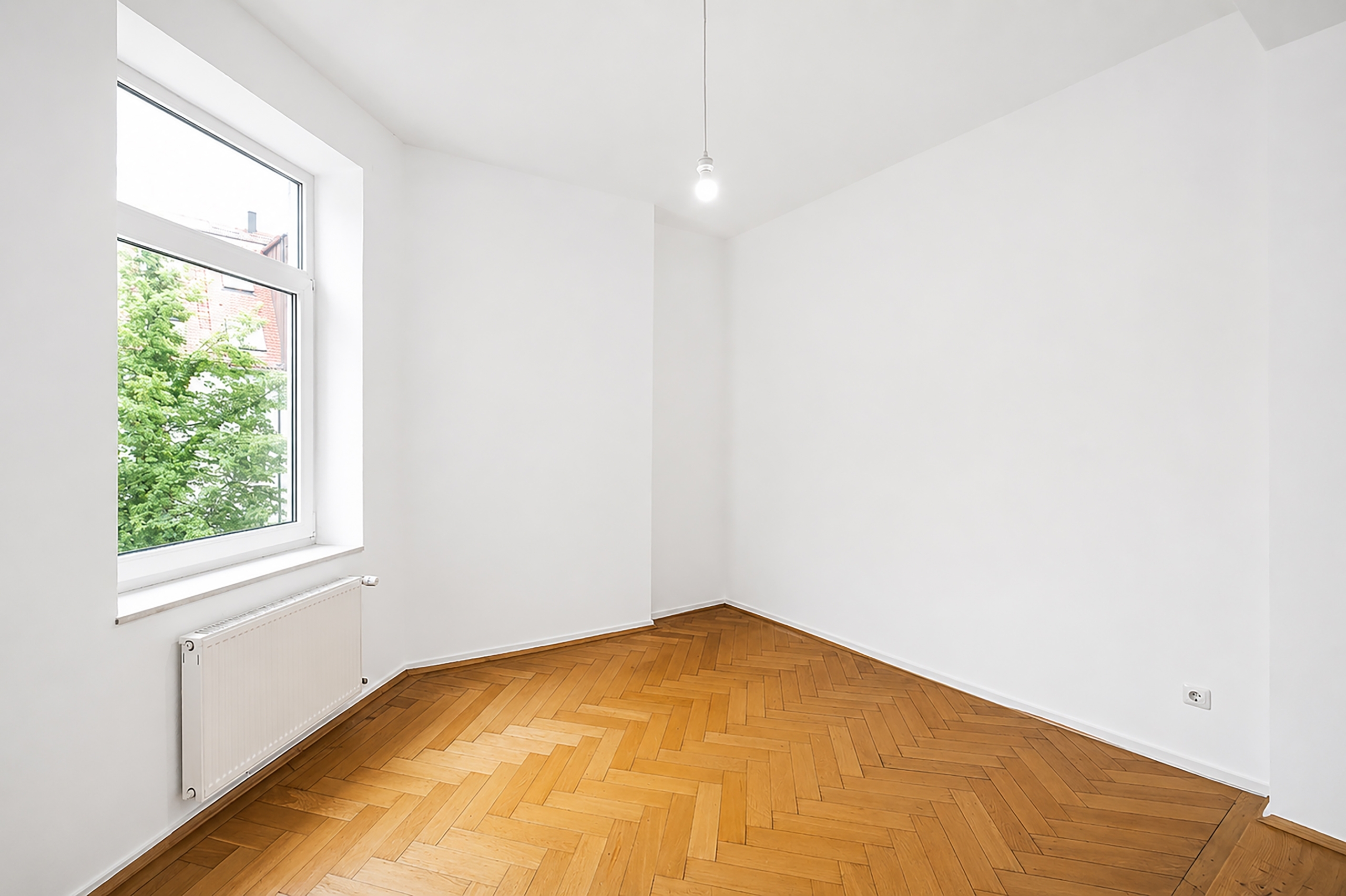 Kinderzimmer Blick Innenhof