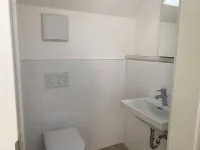 separate Toilette im OG