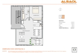Neuwertige sonnige 2-Zimmer-Wohnung mit großzügigem Grundriss und Süd-Loggia in Perlach - Grundriss