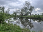 Idyllisches, großes Freizeitgrundstück in Goldbach - Burgau, Nähe Stuttgart - mit eigenem Weiher - Grundstück m. alter Bestandshütte