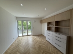 NEUBAU Erstbezug: Schicke sonnige 3 Zimmer Wohnung mit Süd- und Westbalkon in guter Lage Hadern ! - Elternschlafzimmer