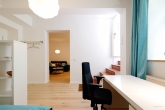 Großzügiges 2 Zimmer Souterrain-Studio in herrschaftlichem Stilaltbau in bester Lage Schwabing! - Arbeiten m. Ausgang Innenhof