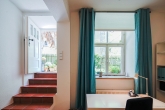 Großzügiges 2 Zimmer Souterrain-Studio in herrschaftlichem Stilaltbau in bester Lage Schwabing! - Ausgang zum Innenhof