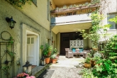 Großzügiges 2 Zimmer Souterrain-Studio in herrschaftlichem Stilaltbau in bester Lage Schwabing! - Zugang zum Innenhof und Garten