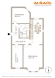 Wo Schwabing am"schwabingsten"ist-3 Zimmer-Stilaltbauwohnung m.Wohnküche-Traumlage am Elisabethmarkt - Grundriss