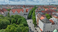 Wo Schwabing am"schwabingsten"ist-3 Zimmer-Stilaltbauwohnung m.Wohnküche-Traumlage am Elisabethmarkt - Wohnviertel mit historischem Flair