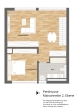 Außergewöhnliche Penthouse-Maisonette in Top-Innenstadtlage in der Maxvorstadt - frei ab April 2023! - Penthouse-Maisonette 2.Ebene