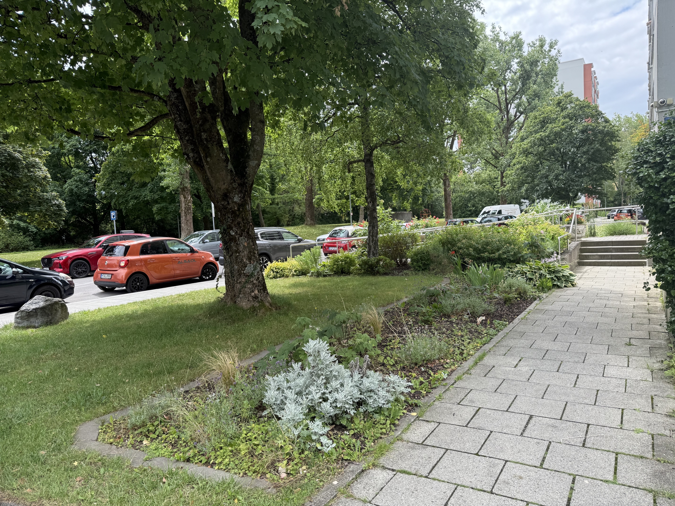 Zugang von der Straße