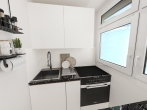 Gut geschnittenes Apartment mit großem Balkon in guter und ruhiger Lage in der Parkstadt Solln ! - Küche