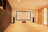 Exklusives freistehendes Einfamilienhaus in Meiling am Wörthsee - Heimkino