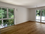 Exklusives Angebot:Neuwertige edle 3,5 Zi. Wohnung-SW-Balkon+Blick ins Grüne in Bestlage Obermenzing - Wohnbereich