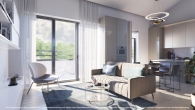 Neubau EBZ: schicke 2 Zimmer Wohnung mit sonnigem Balkon in sehr guter, ruhiger Lage in Karlsfeld - Innenansicht