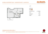 Neubau EBZ *Blume 31*- hochwertiges 2 Zimmer Apartment mit Balkon in sehr guter Lage in Karlsfeld! - Grundriss Whg6-Blumenstr-Karlsfeld-221128