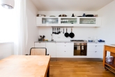 Besondere Maisonette-DG-Wohnung mit Dachterrasse in 1A Innenstadtlage - Glockenbachviertel - Küche
