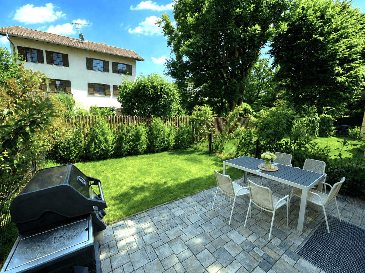 Garten hinten