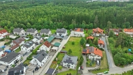 Großzügiges idyllisches Baugrundstück bei Ottobrunn in Brunnthal/Waldbrunn-mit vorgeprüfter Planung - Grundstück-umliegende Bebauung
