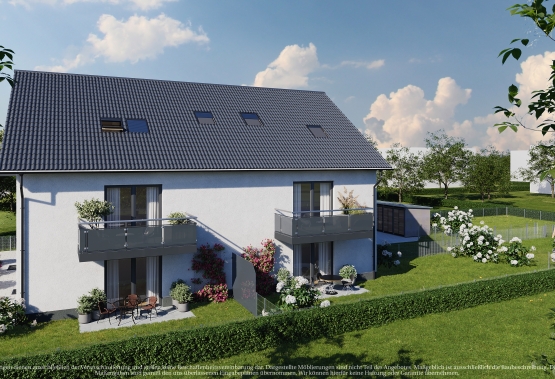 Gartenwohnungen Ansicht Süd