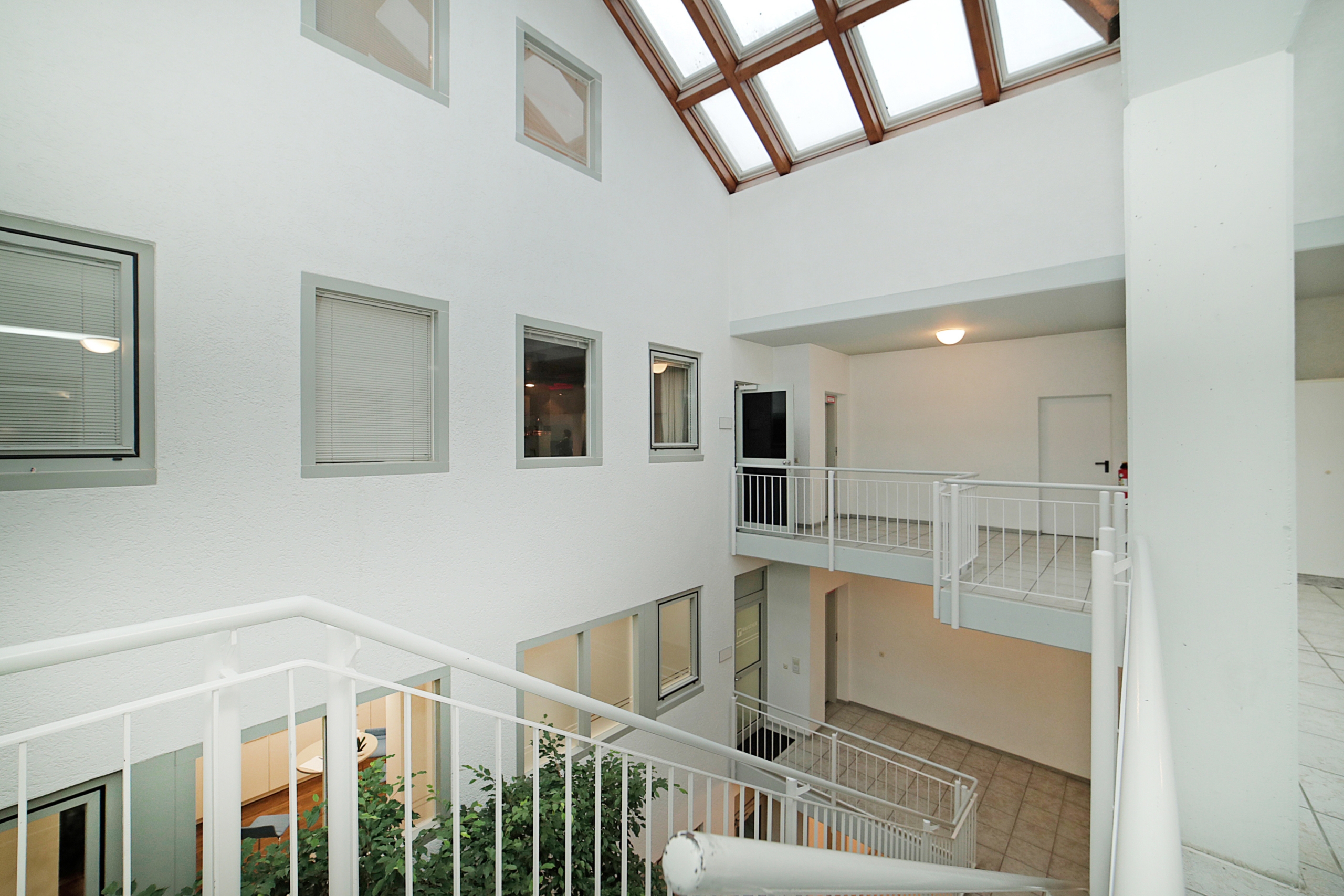 Treppenhaus mit Eingang