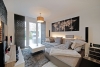 ALSAOL Immobilien: Neuwertige, großzügige 2 Zimmer-Gartenwohnung mit Südterrasse+Hobbyraum-Germering - Wohnzimmer